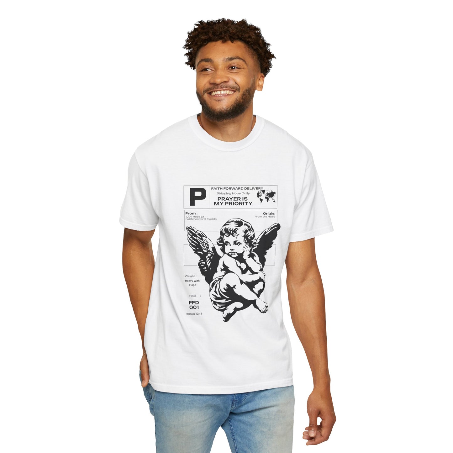 Copy of Angel Wings Unisex T-Shirt - Inspirational Vintage Tee for Faith, Faith-Based Gifts, Casual Streetwear, Spiritual Apparel